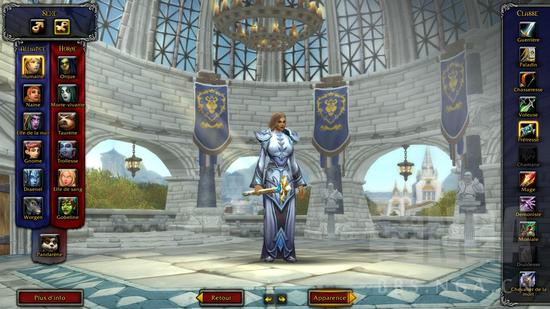 魔兽大揭秘：各种族人物创建界面场景3D还原后