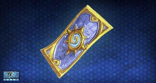 暴雪商城新品 极具创意的炉石卡背毛巾