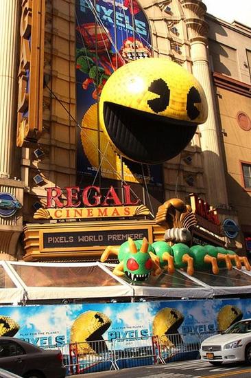 《像素大战》首映 经典游戏大集结引爆暑期档