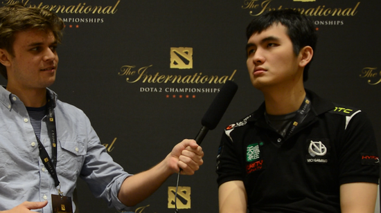 TI5专访3冰：更喜欢TI2 讨厌退役再复出