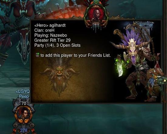 偶遇暴雪员工？暗黑3玩家曝嘉年华虚拟奖励疑上线