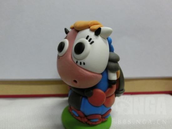 玩家雷强缝合怪粘土手办萌系造型惹人爱