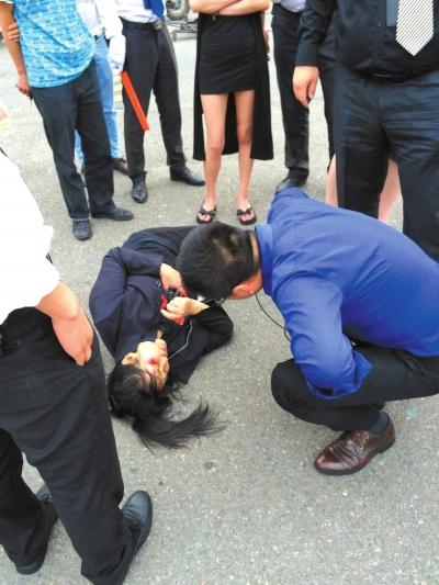 女子醉驾撞飞清洁工 提出“私了”被拒