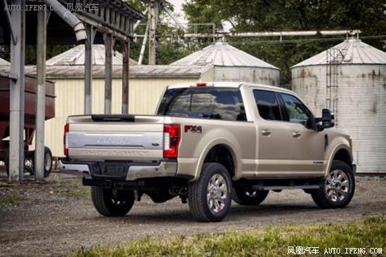 福特新款F-250皮卡官图 外形更加激进