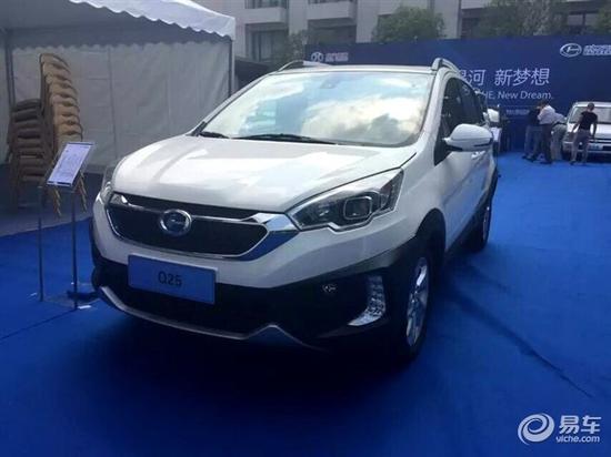 昌河Q25实车图曝光 将于2015年年底上市