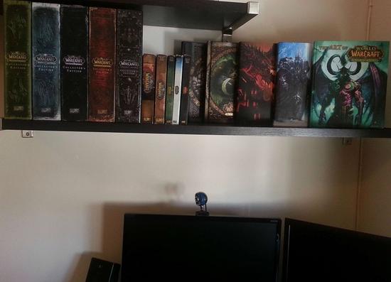 一个暴雪迷的信仰！国外玩家晒实体暴雪藏品