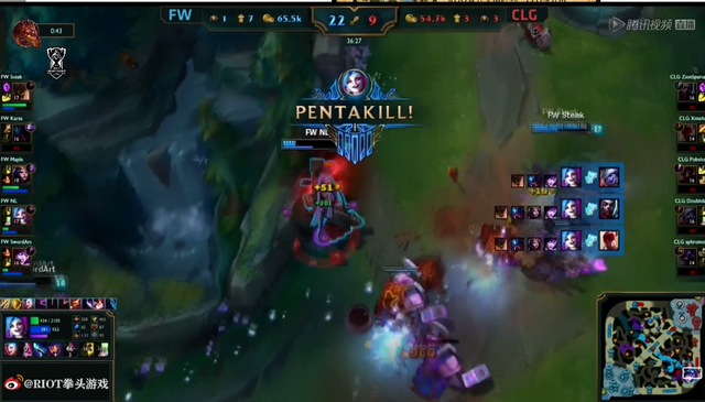 S5九日综述：FW逆天翻盘登顶 携手KOO出线 