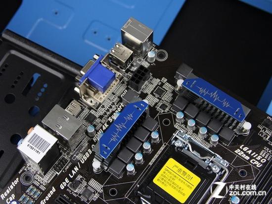 映泰hi-fi b85w 细节图