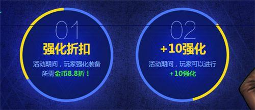 装备+10&金币8.8折 DNF强化大狂欢活动