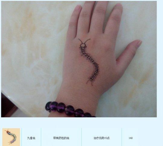 《梦幻西游2》道具九香虫彩绘