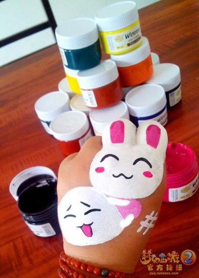 《梦幻西游2》表情彩绘