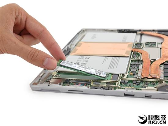 surface pro 4拆解:太难修