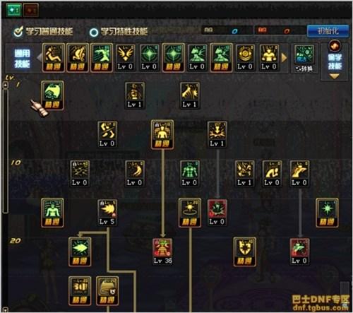 DNF女气功加点&nbsp;不知死活的放自己的光9契约点