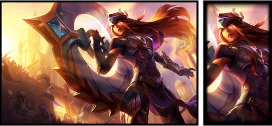 6日PBE：胜利女神希维尔插画 赏金加强