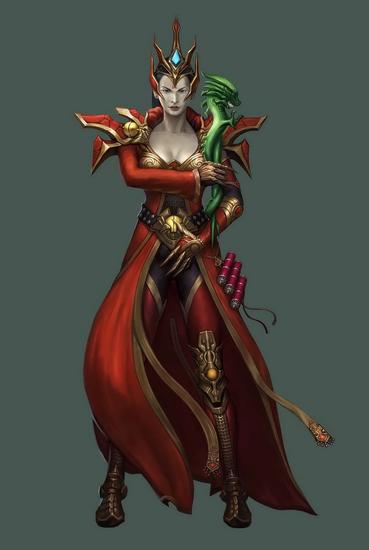 暗黑3玩家作品：身着不死鸟套装的法师合集