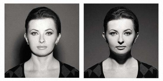 那么最显瘦的应该是传说中的"蝴蝶光",又叫做"派拉蒙光".