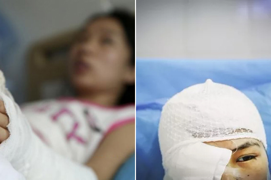 “千里外”男友竟藏床底 半夜砍伤两姐妹