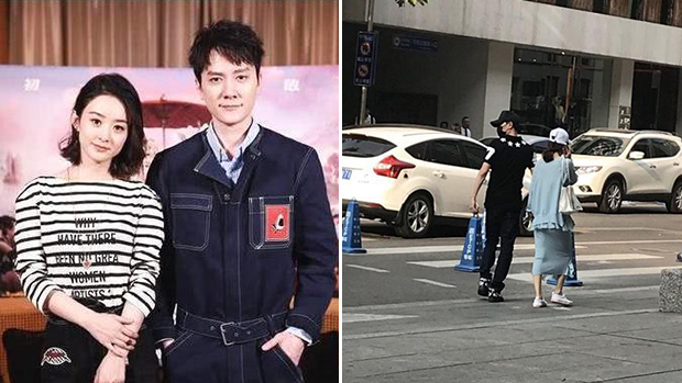 赵丽颖冯绍峰被曝上海领证 网友疑晒证据