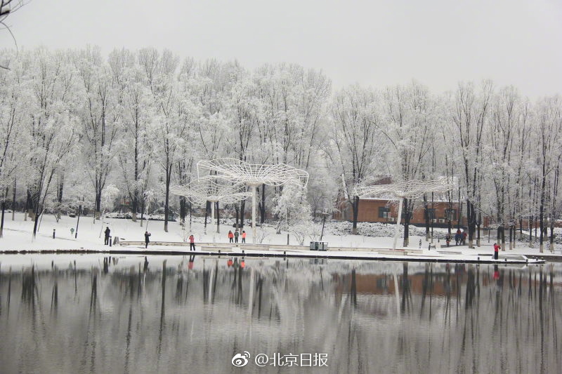 北京延庆下雪图片