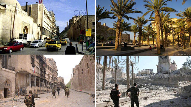 利比亚战争前后对比图片