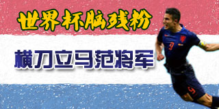 世界杯脑残粉:横刀立马范将军