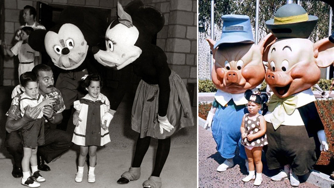 迪士尼乐园旧照诡异 网友被米老鼠吓哭