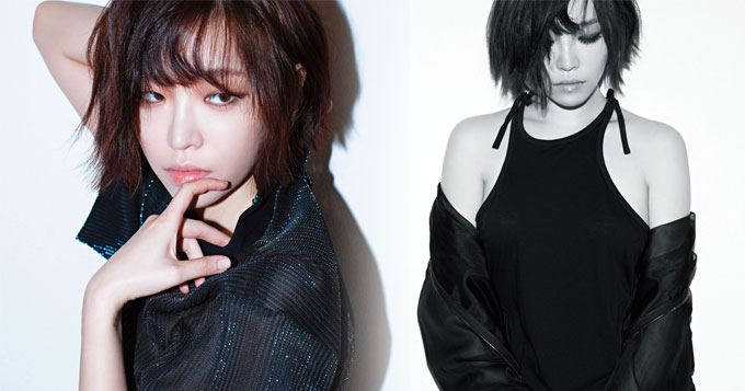 组图:佳仁拍时尚写真 露香肩展性感神秘