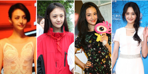 仙女变熟女！回顾郑爽整容前后样貌变化