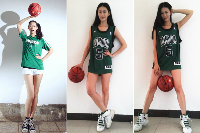 她是模特圈打球最好的