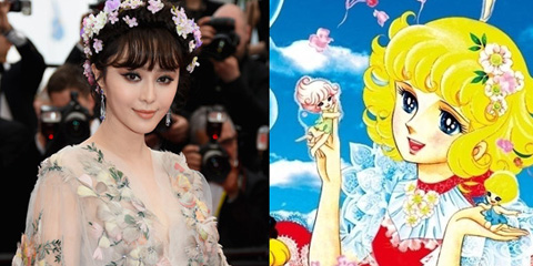 花仙子灰姑娘齐聚戛纳红毯