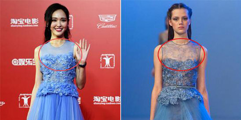 唐嫣中枪!深扒穿山寨货的女星