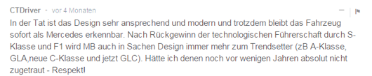 GLC海外网友评论