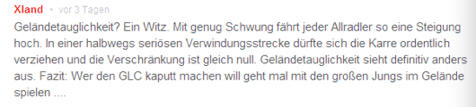 GLC海外网友评论