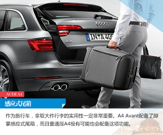 更具力量感 新一代奥迪A4官图解析