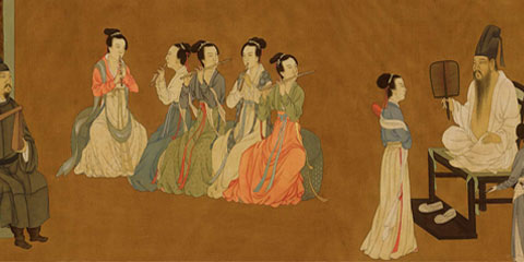 从中国画看历代妓女的女神路线