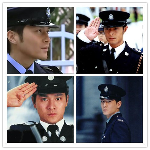 吴彦祖彭于晏制服诱惑盘点娱乐圈十大警装男神 手机新浪网