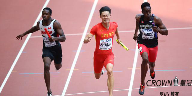 男子4X100中国创亚洲纪录晋级