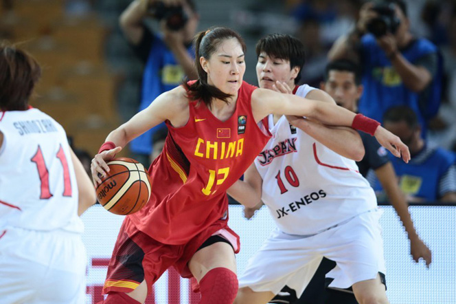 中国女篮不敌日本 遭遇亚锦赛首场失利