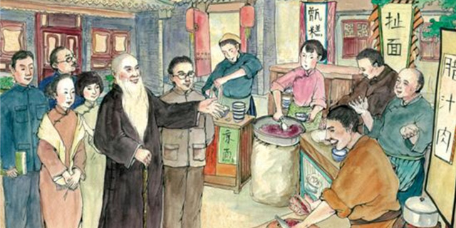 舌尖上的民国画事:大师与美食