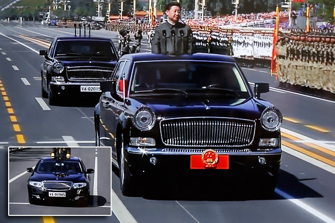 天上飞 地下跑 盘点那些阅兵的事儿