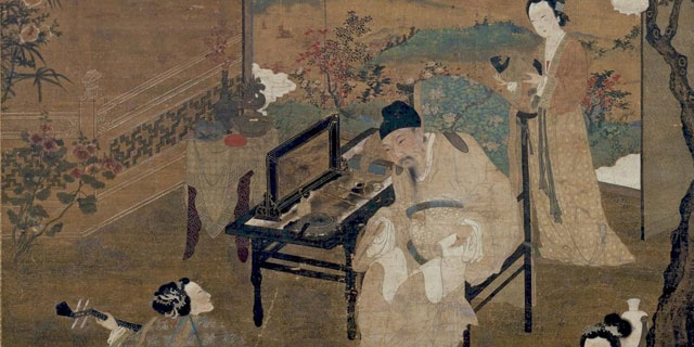 江南才子唐伯虎笔下的美女图