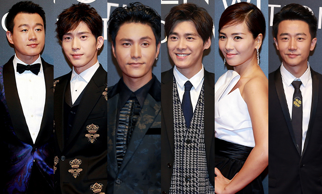 组图:群星同毯鲜肉pk大牌 陈坤李易峰井柏然斗帅