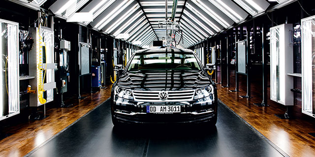 大众辉腾造车厂这么牛你造吗