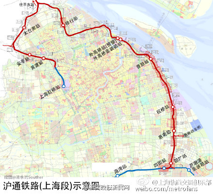 沿江通道浦东段位置图片