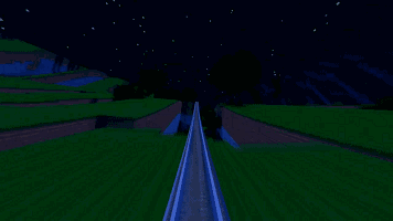 《我的世界》过山车版