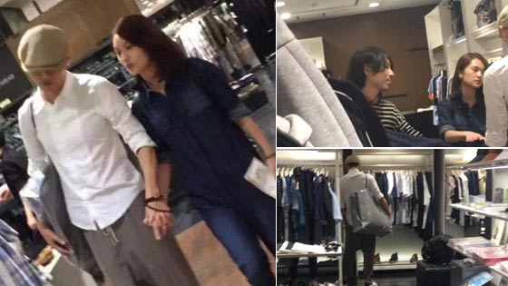 李荣浩杨丞琳东京牵手