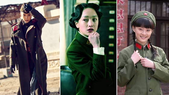 军装女神盘点.又酷又美!