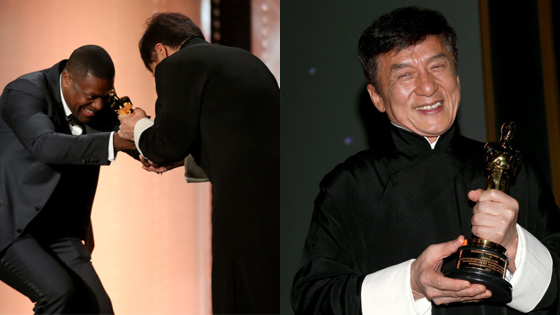 成龙获颁奥斯卡终身成就奖