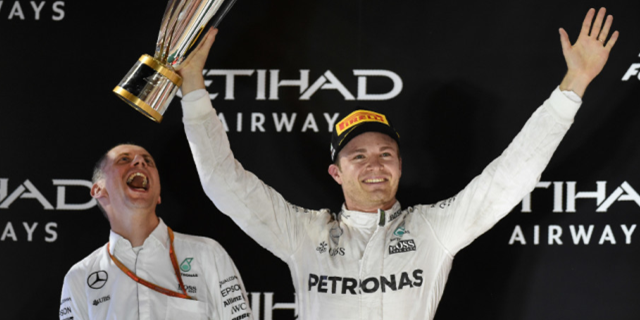 2016赛季F1落幕 罗斯伯格夺冠