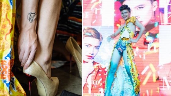 性感男团踩15公分恨天高热舞